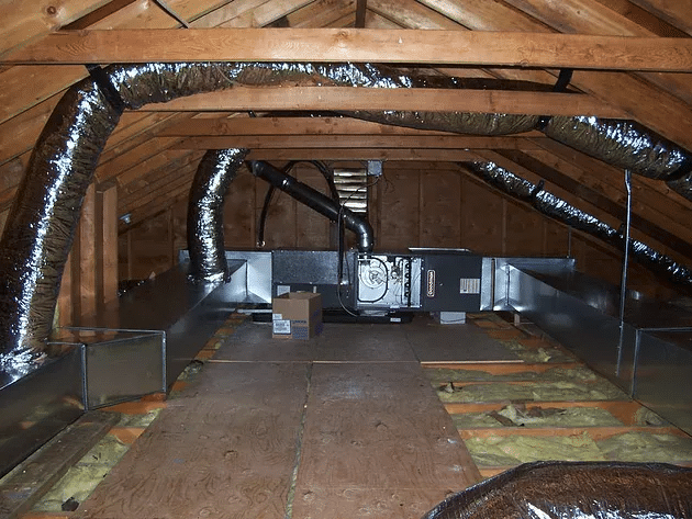 central air conditioning no attic