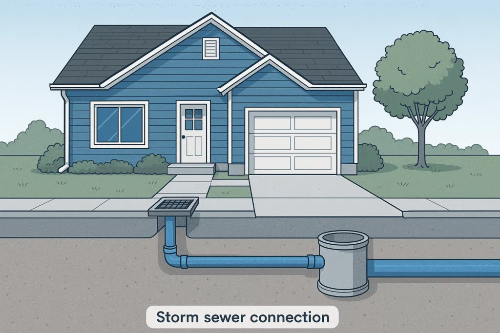 Storm Sewer Connection